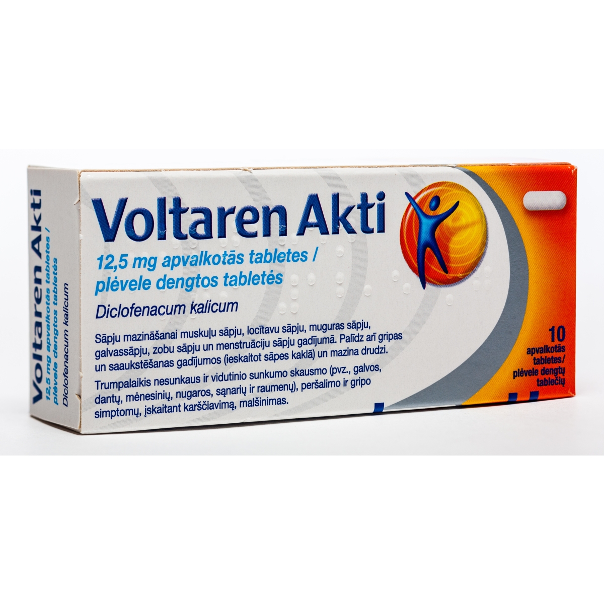 VOLTAREN AKTI 12.5MG TABLETES N10