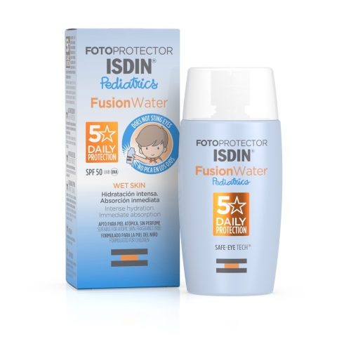 Isdin Fotoprotector Pediatrics Transparent Spray Wet Skin SPF 50+ Спрей  солнцезащитный для детей